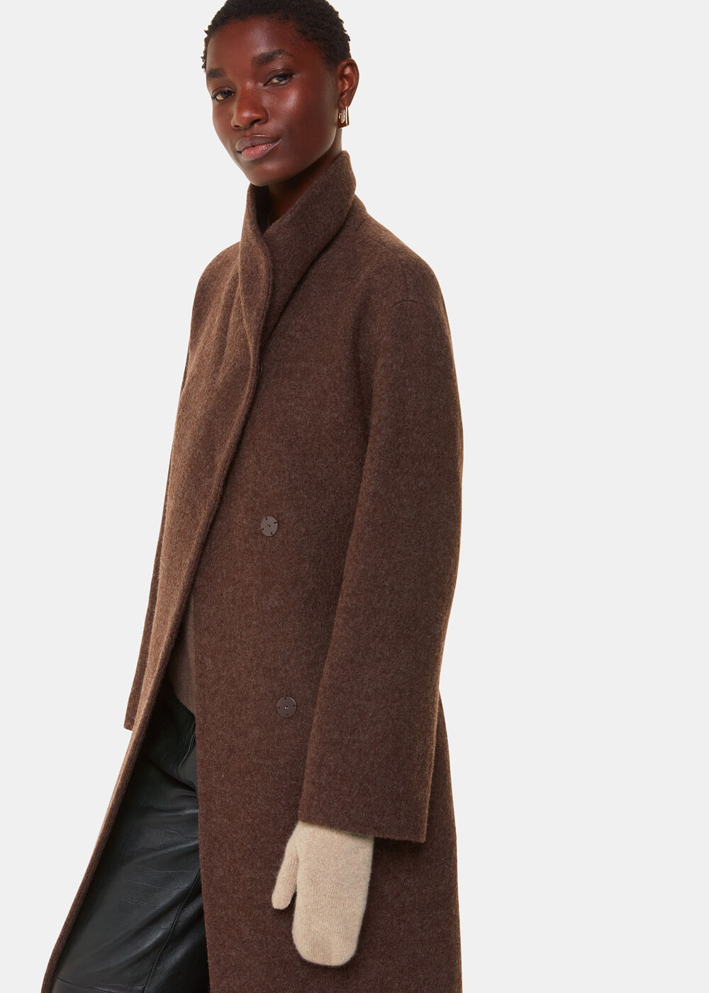 Cashmere Wool Blend Mittens