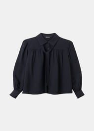 Tie Detail Crepe Blouse