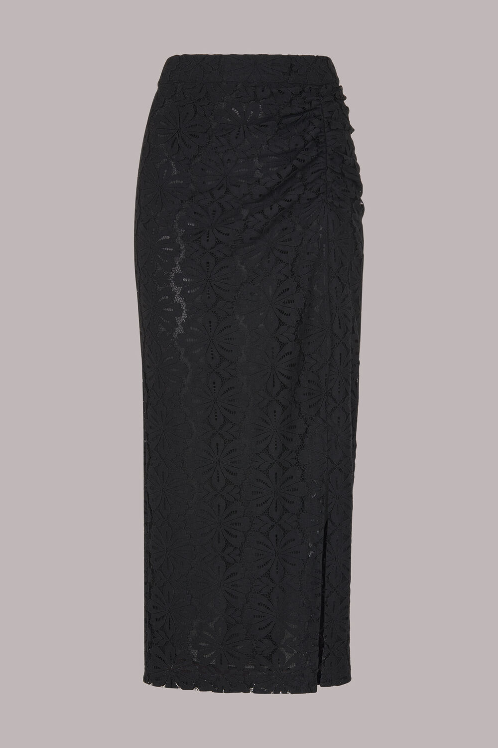 Lace Column Skirt