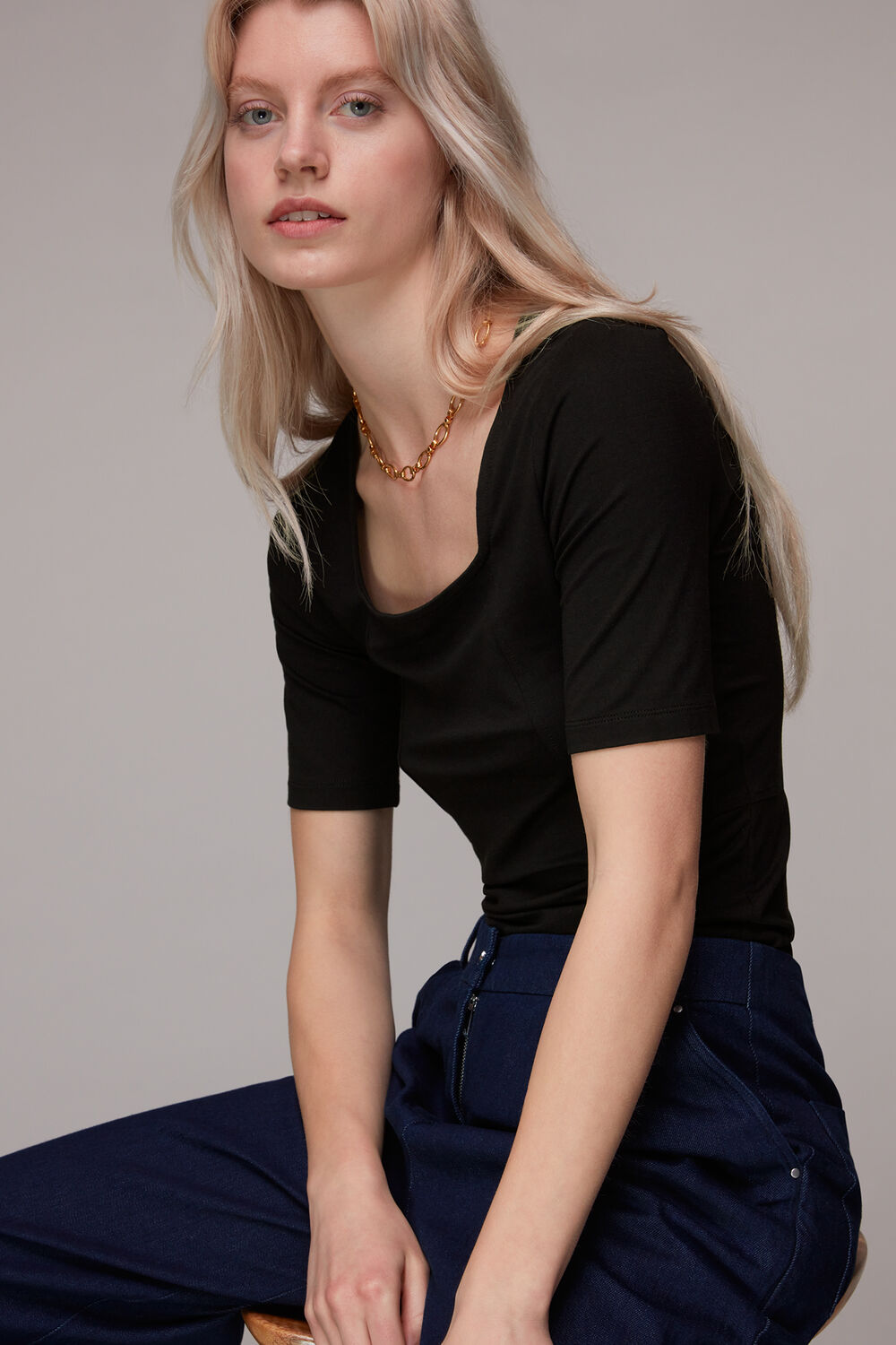Square Neck T-Shirt