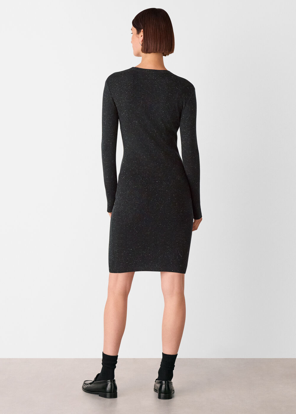 Annie Sparkle Short Knit Dress