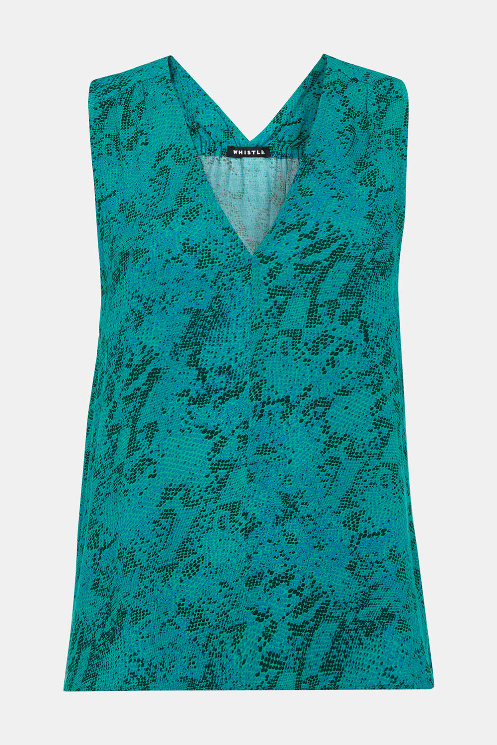 Diagonal Snake Vest Top