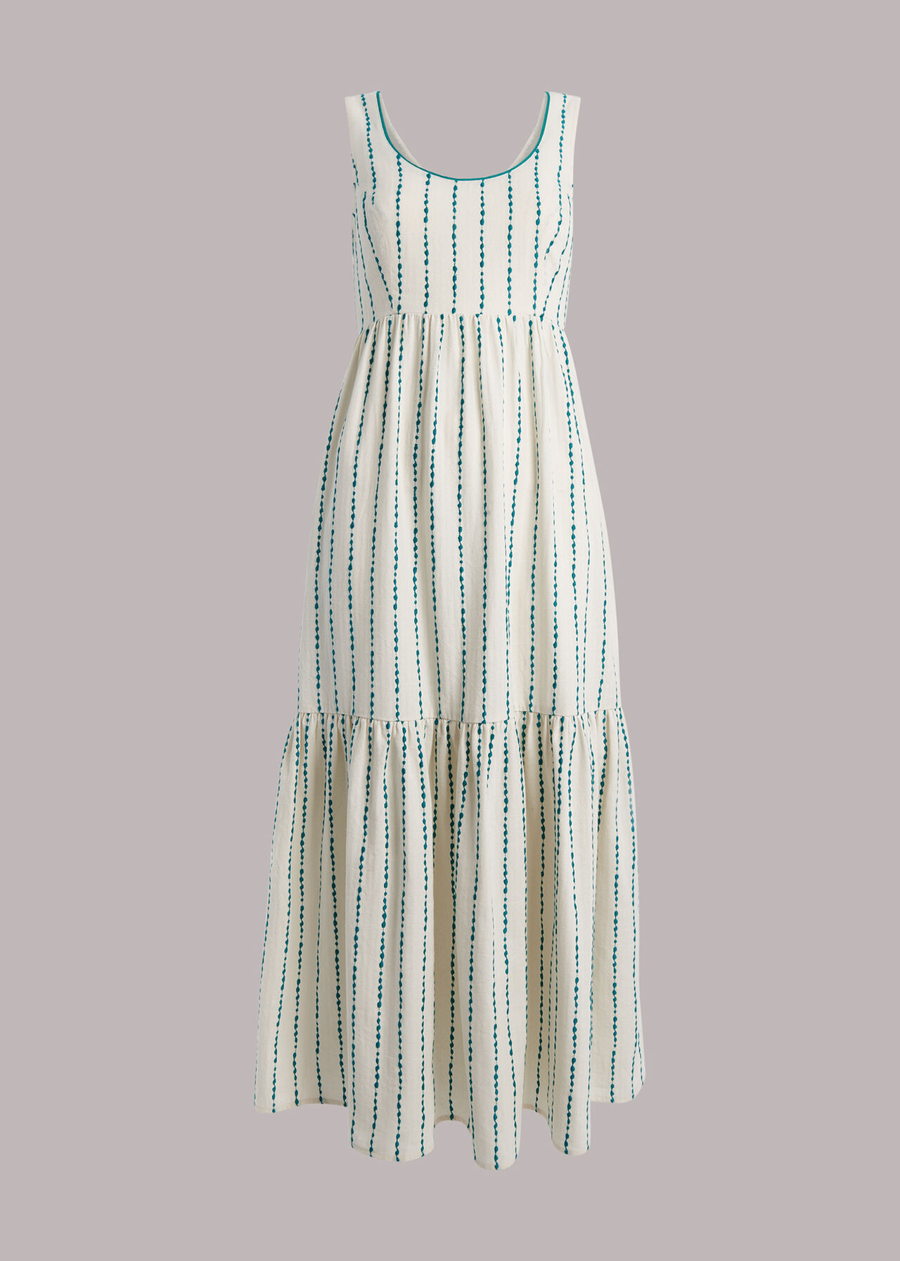 Marin Embroidered Midi Dress