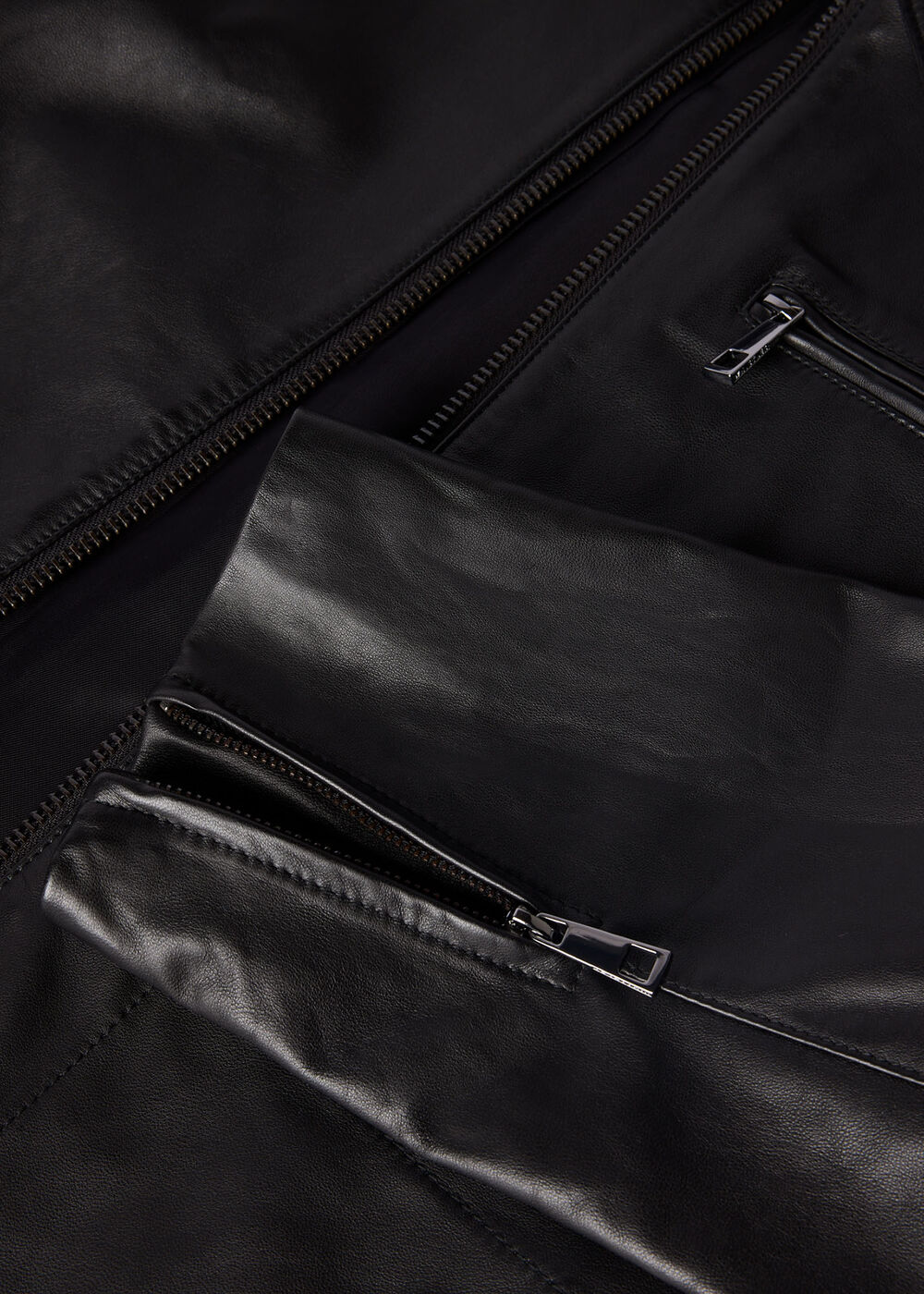 Kate Zip Leather Jacket