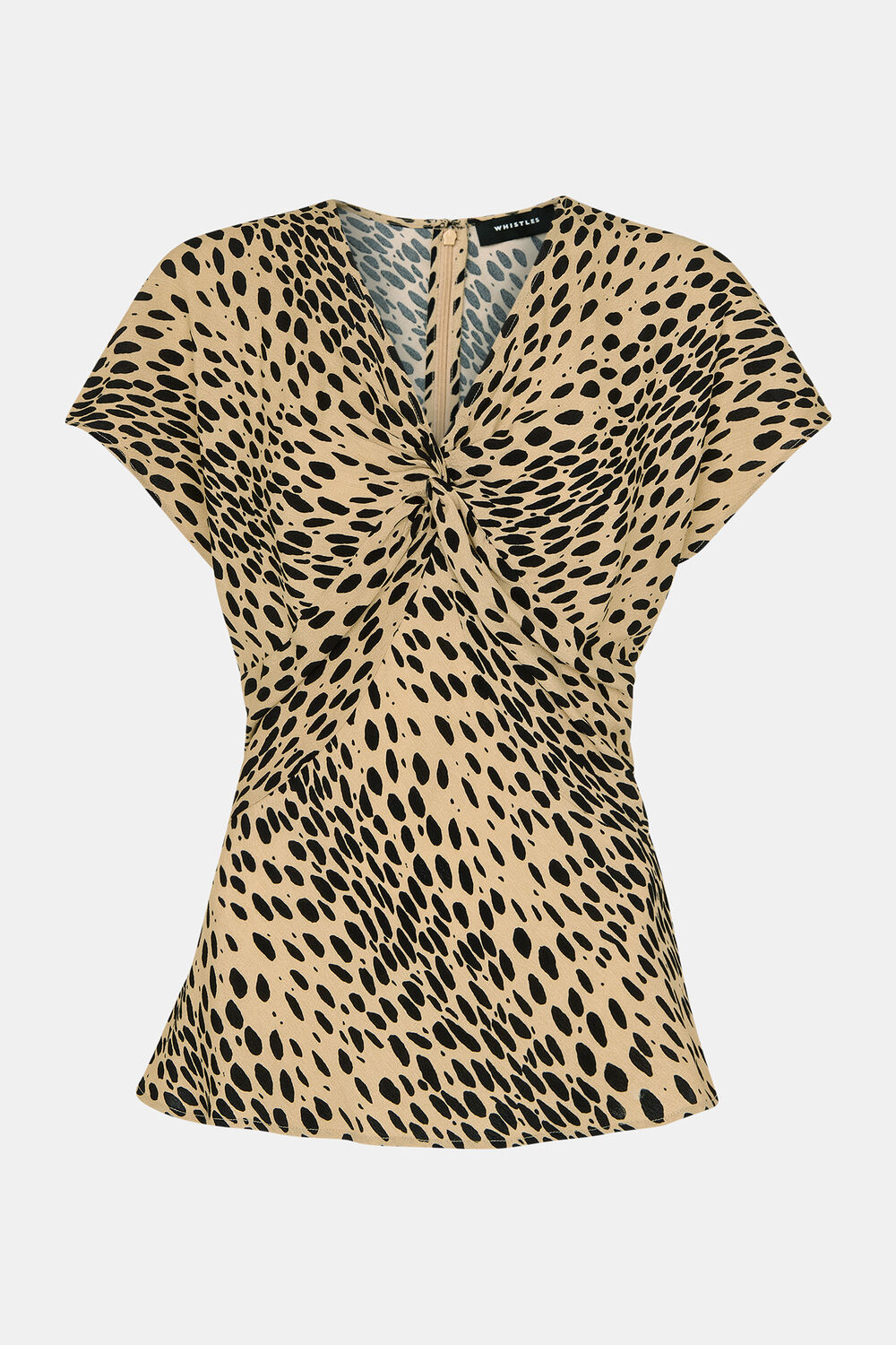 Animal Spot Print Blouse