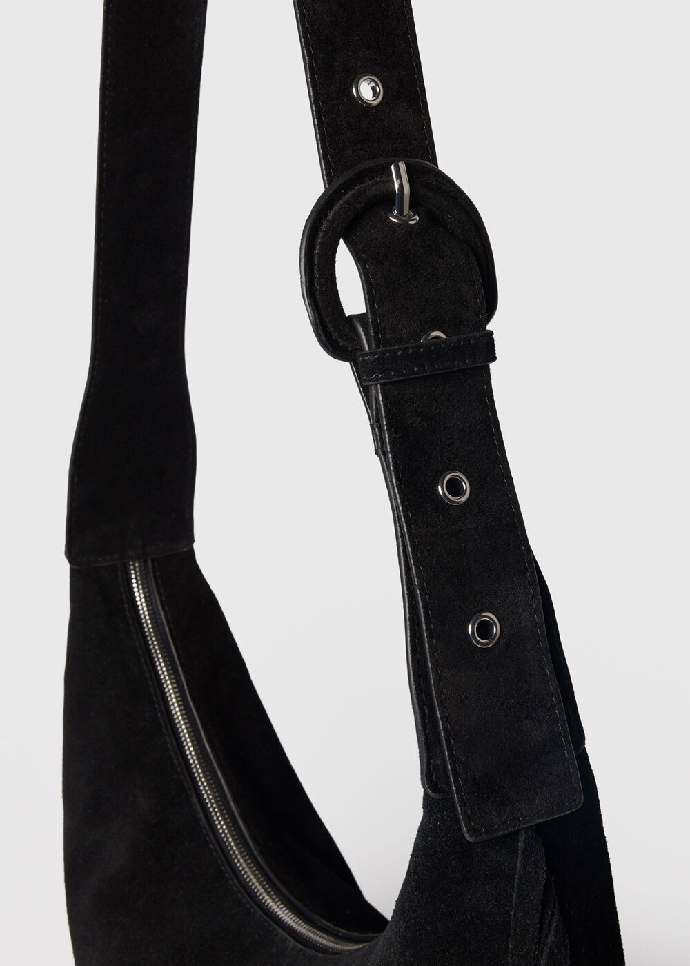 Sia Suede Fringed Bag