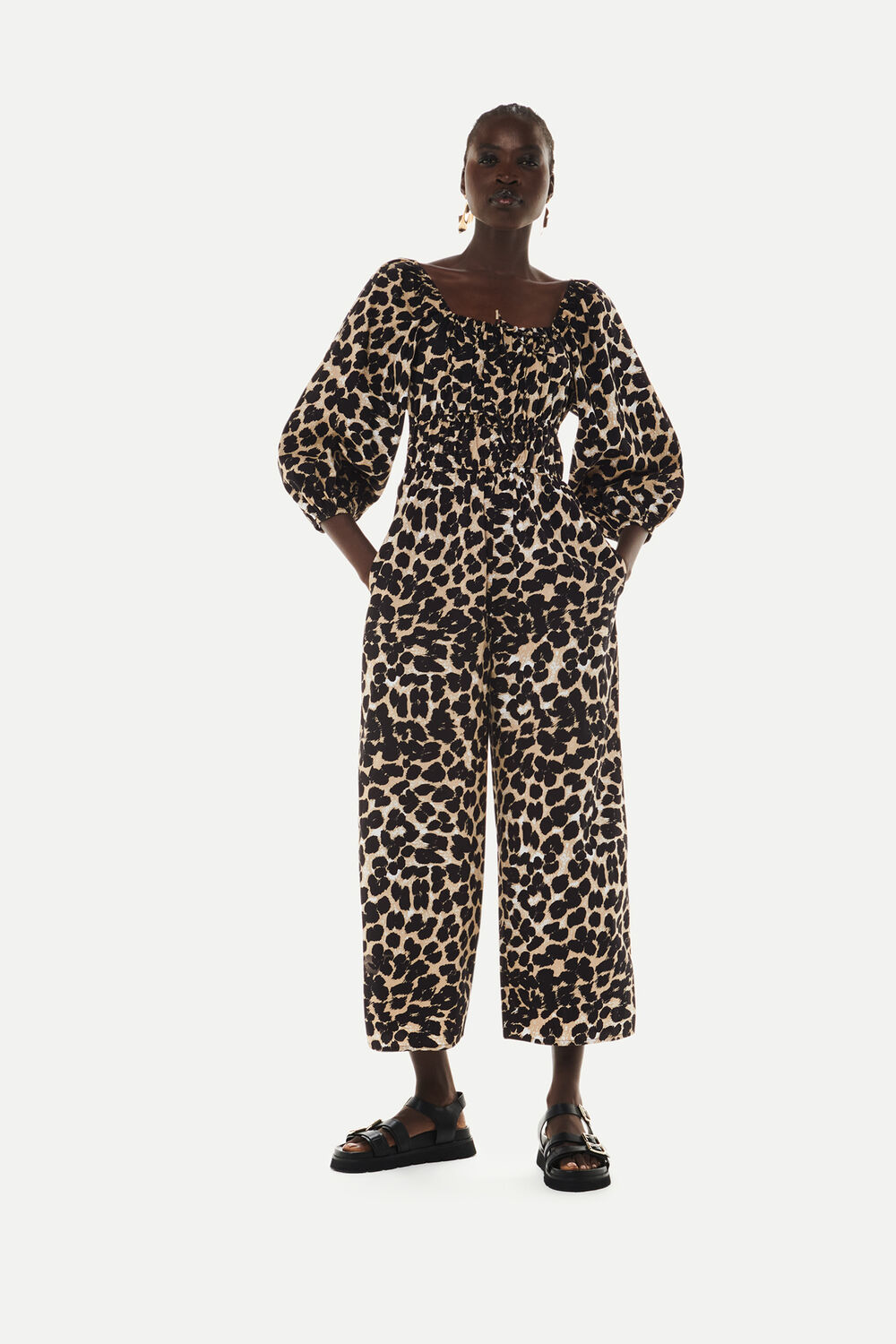 Leopard Spot Jumpsuit