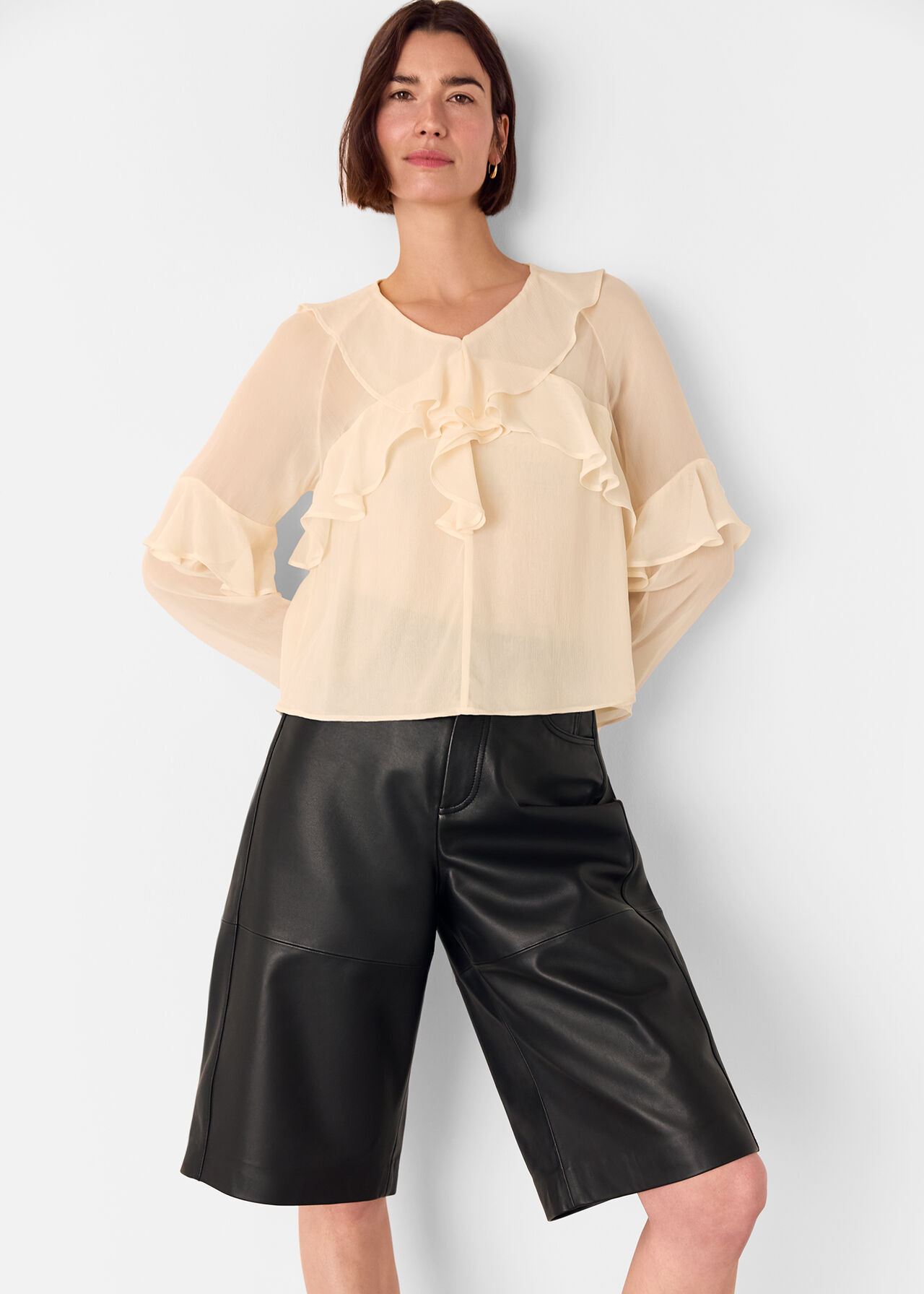 Ruffle Frill Blouse