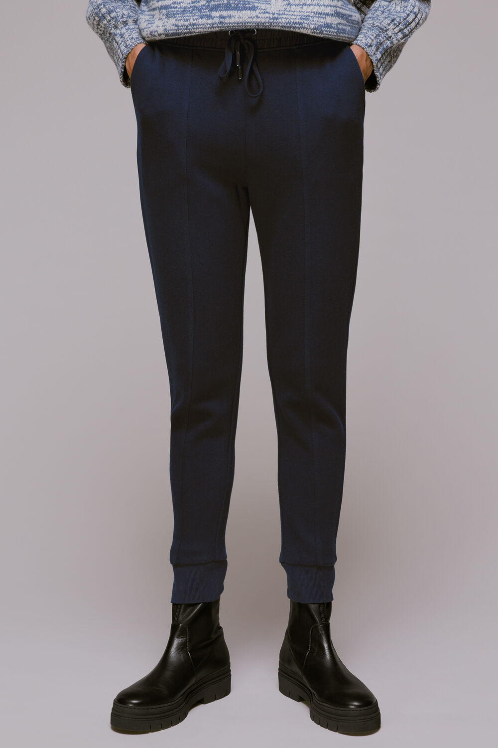 Navy Easy Jersey Jogger