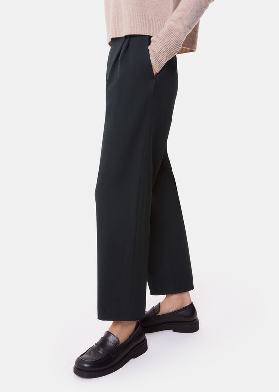 Black Matilda Tapered Pants 
