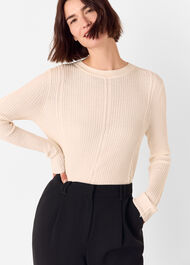 Harriet Tapered Crepe Trouser