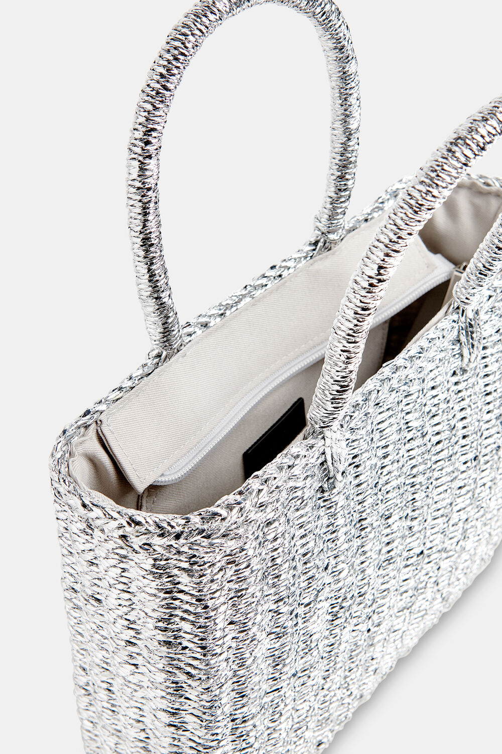 Silver Tillie Mini Tote