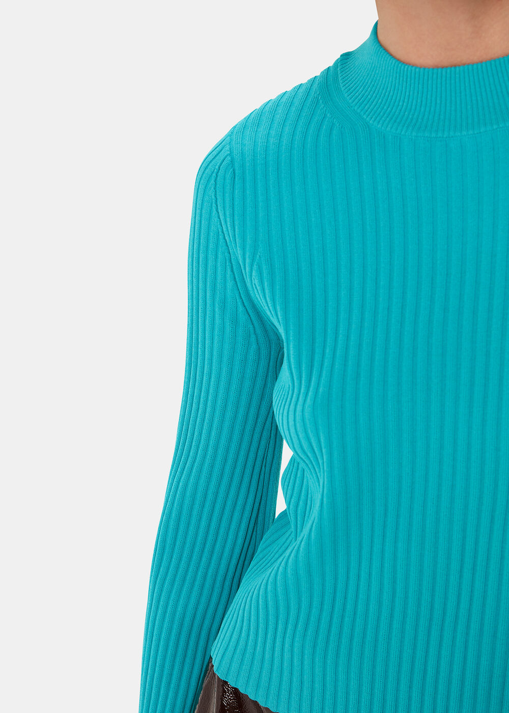 Fluted Sleeve Tunic
