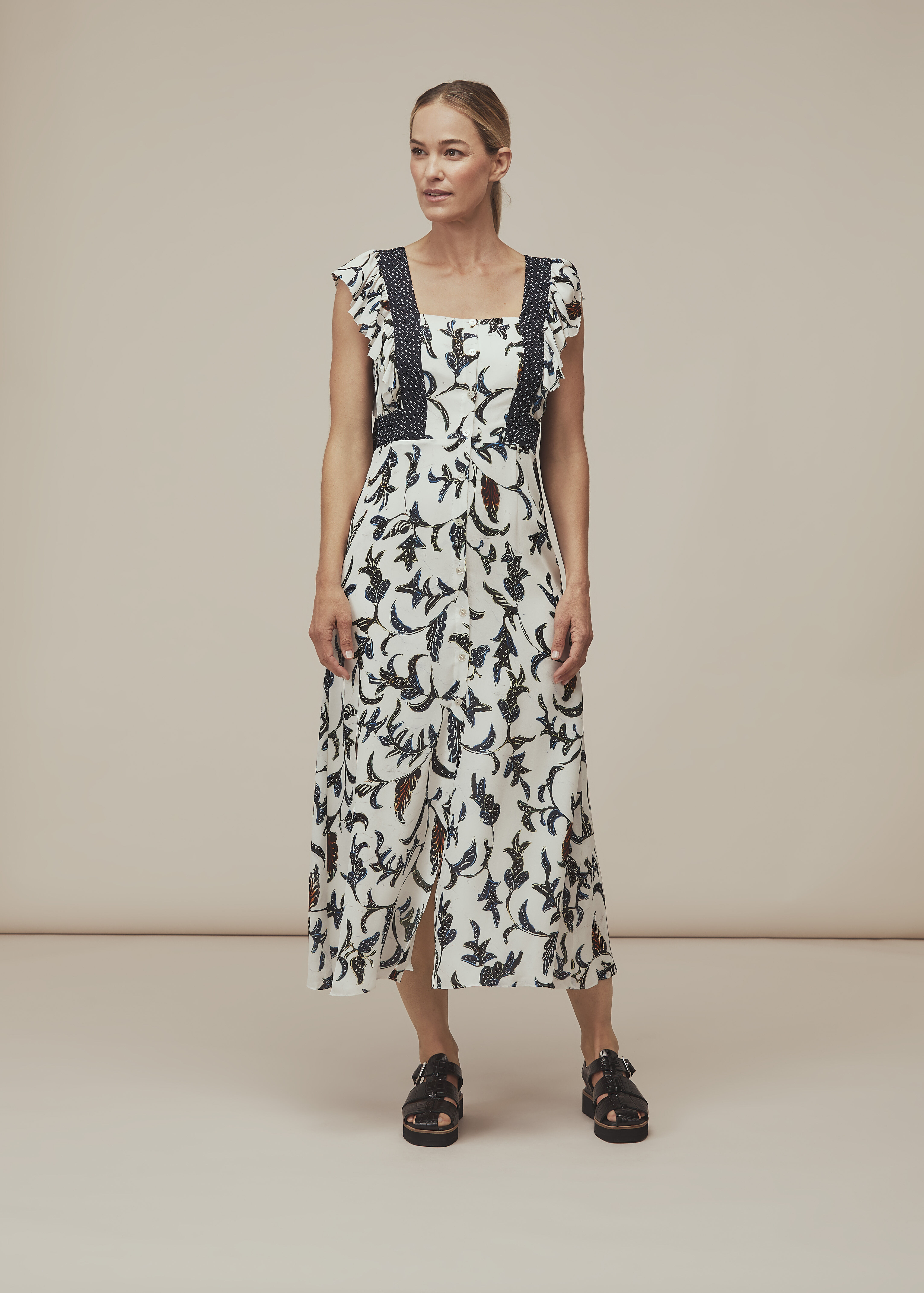 Whistles 2025 silk dress