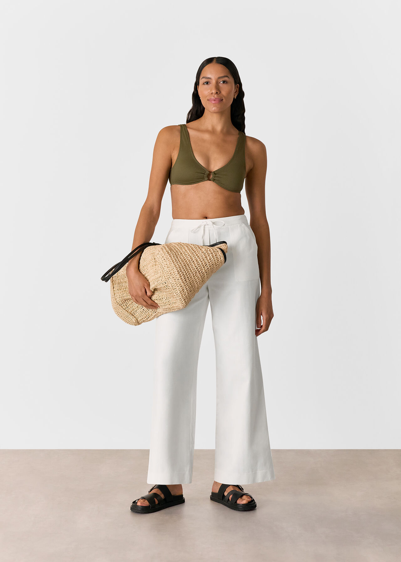 Ring Detail Bikini Top