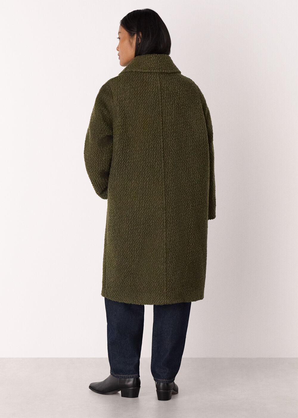 Petite Romy Boucle Coat