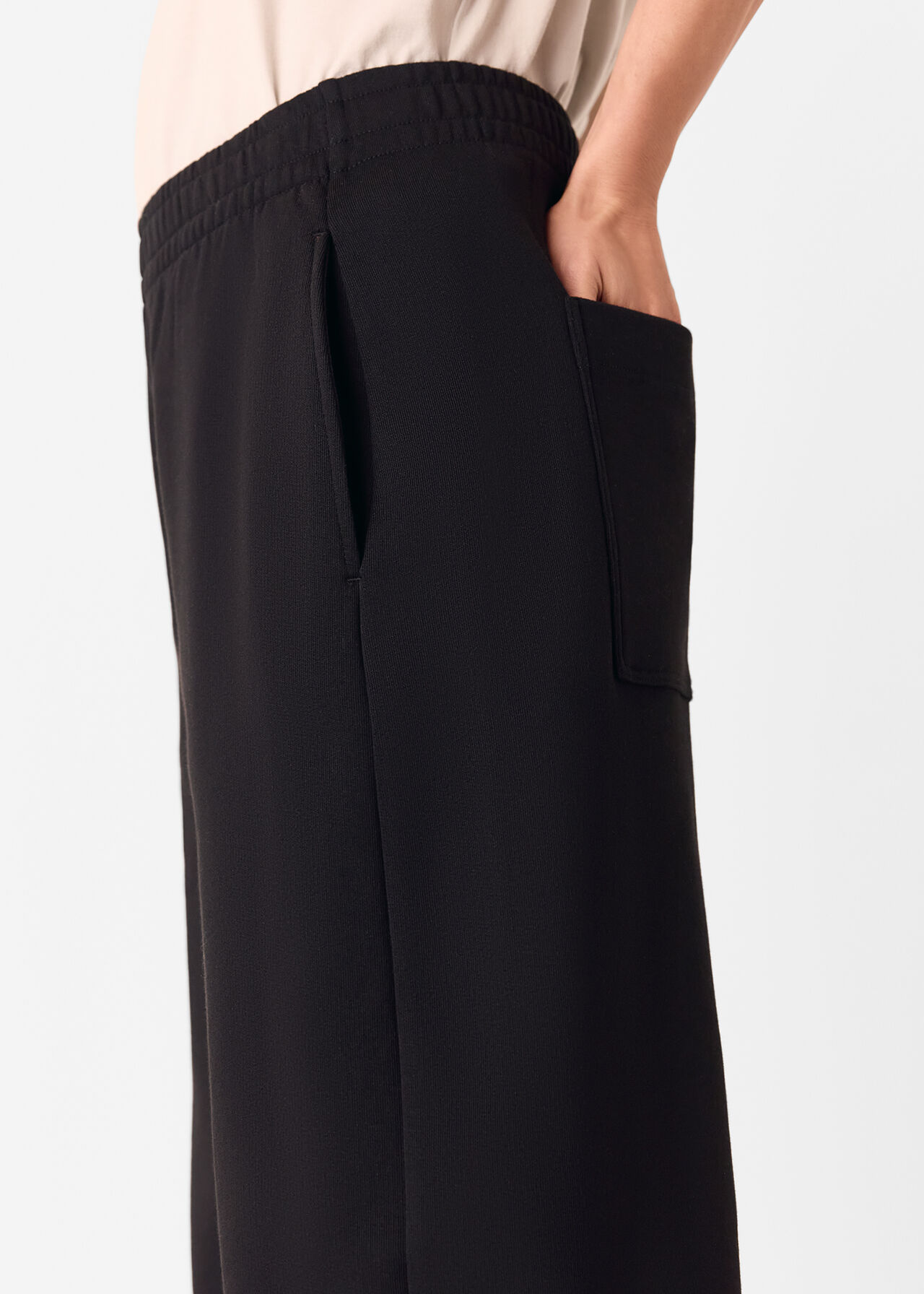 Barrel Leg Jersey Jogger