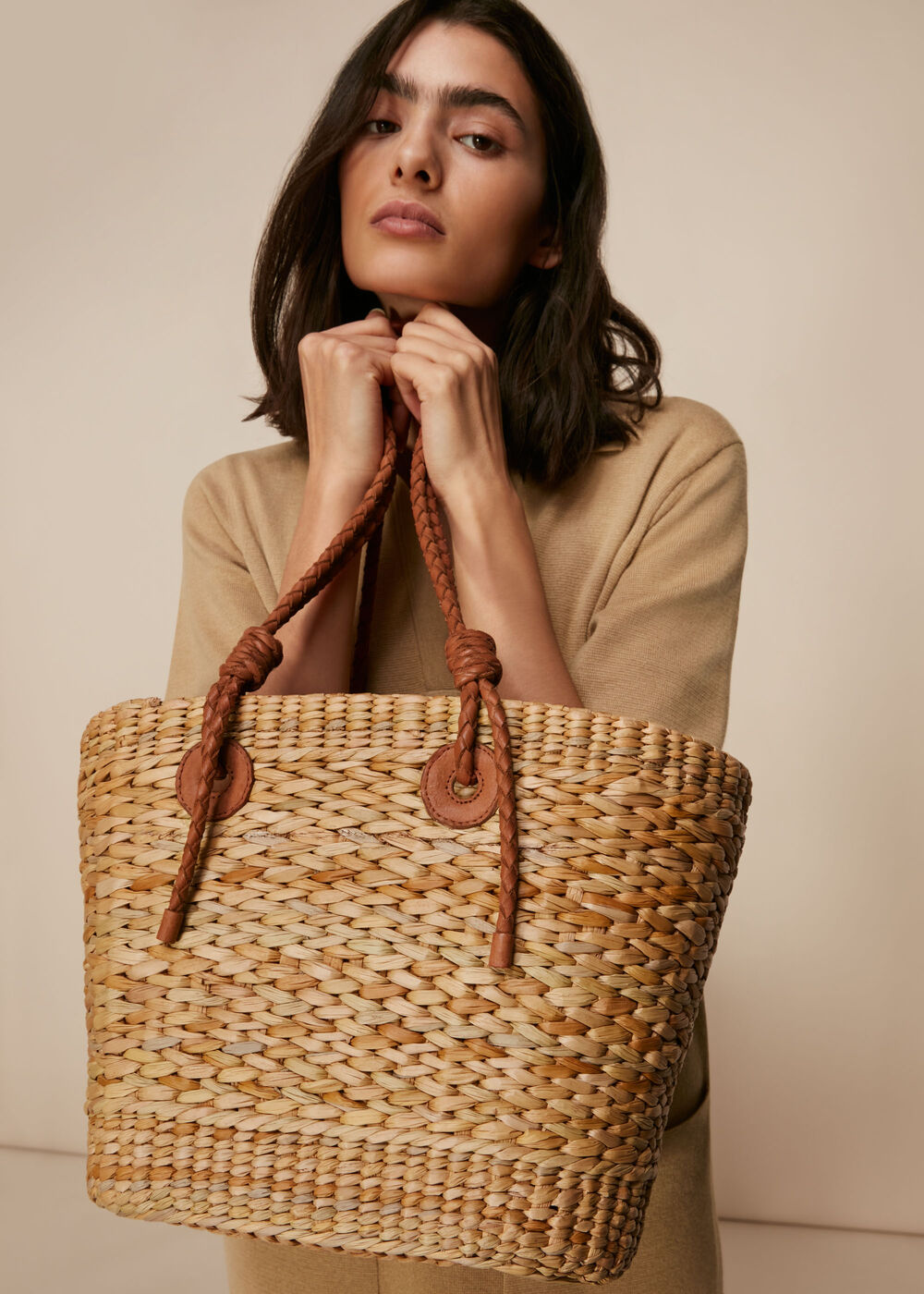 Lyon Straw Tote