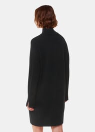 Cashmere Funnel Neck Dress