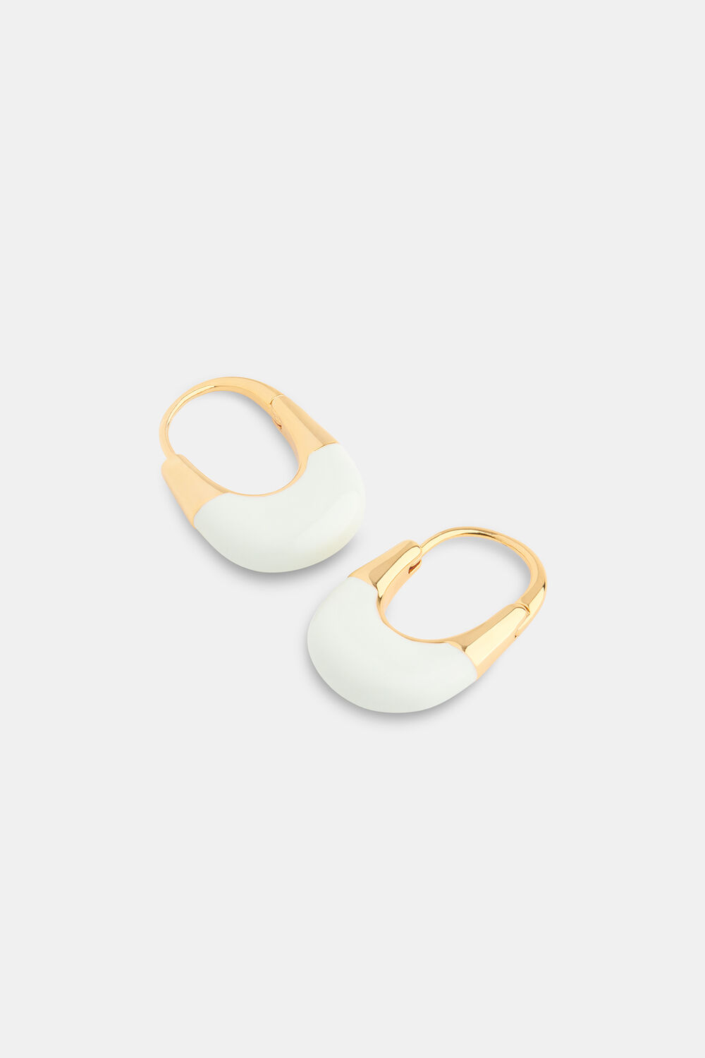 Enamel Oval Hoop