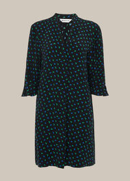 Heart Ikat Sonia Dress Multicolour