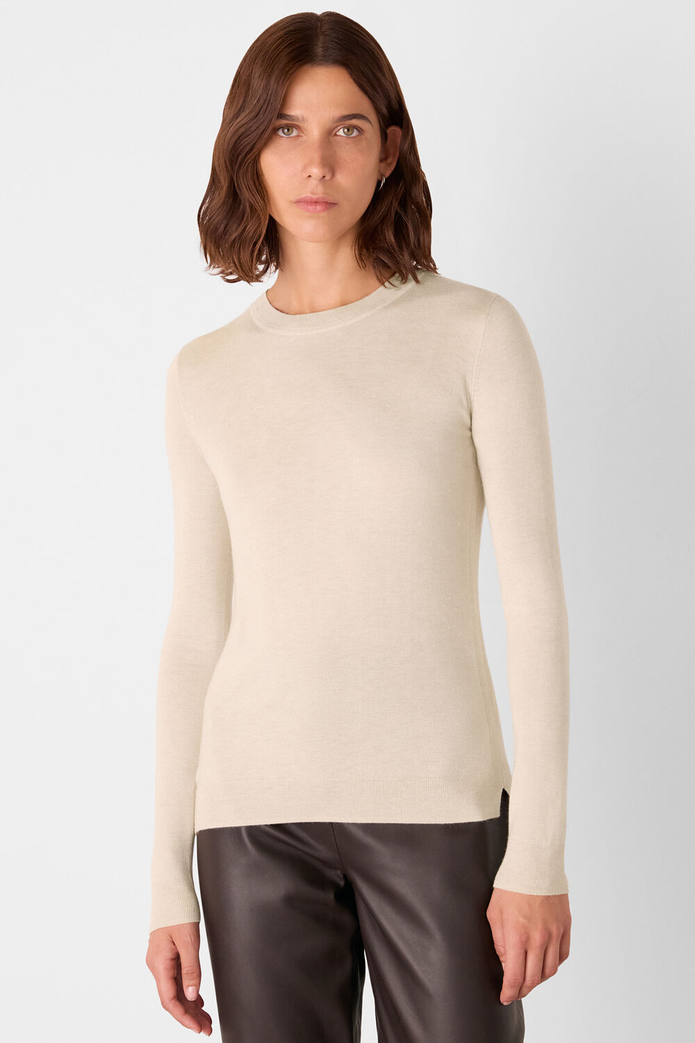 Ivory Annie Sparkle Crew Neck
