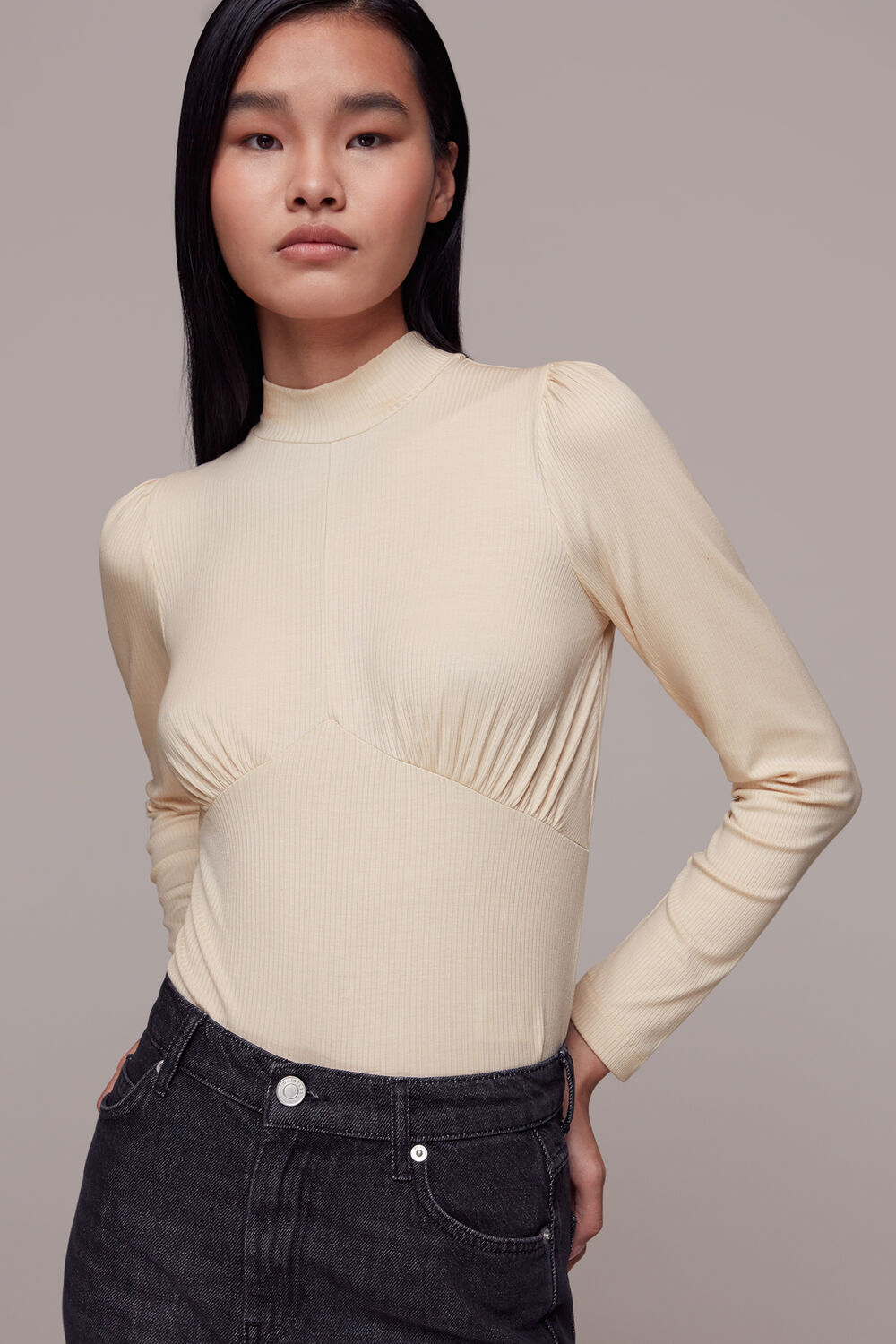 Gathered Bust Top