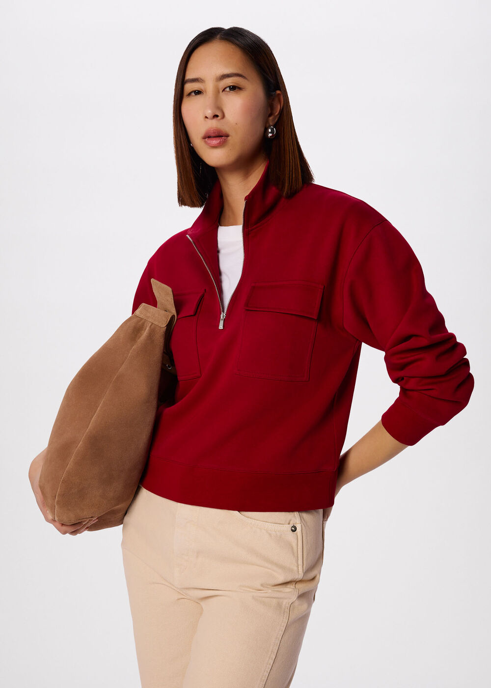 Funnel Quarter Zip Sweat