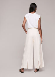 Nina Wide Leg Linen Trouser