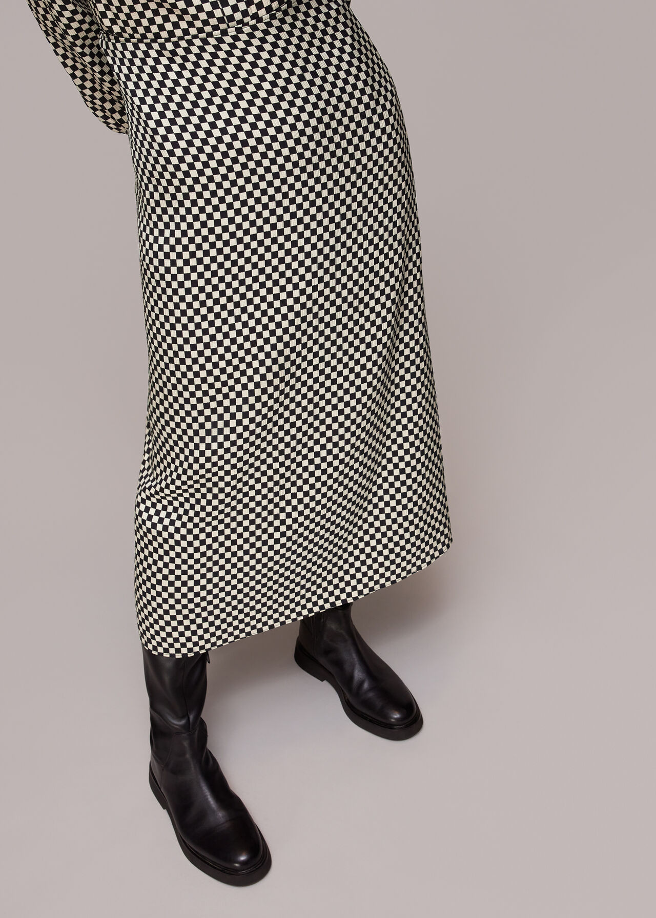Lola Checkerboard Skirt