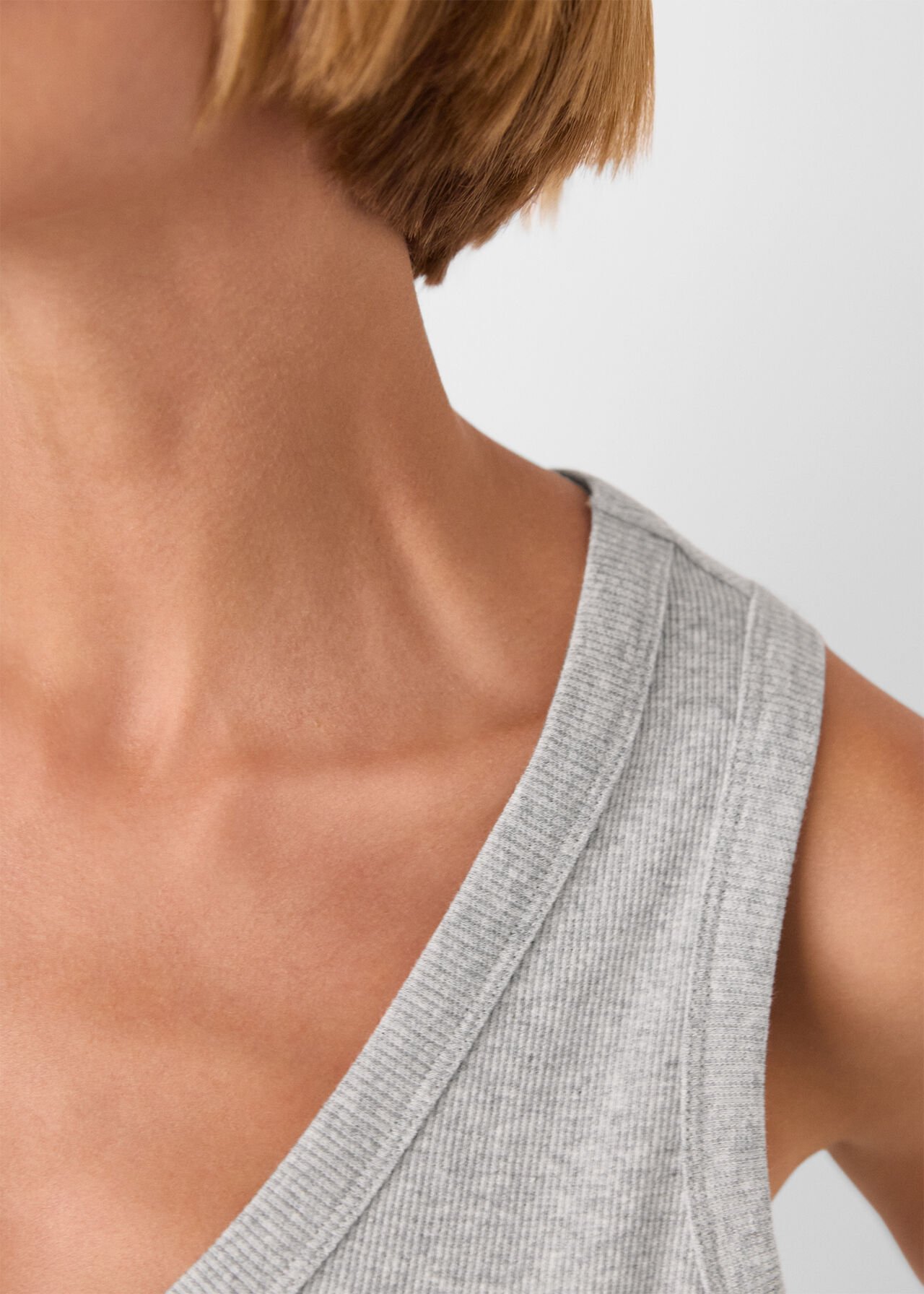Ellis V Neck Jersey Vest
