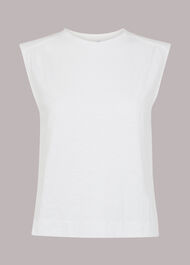 Gathered Shoulder Tank
