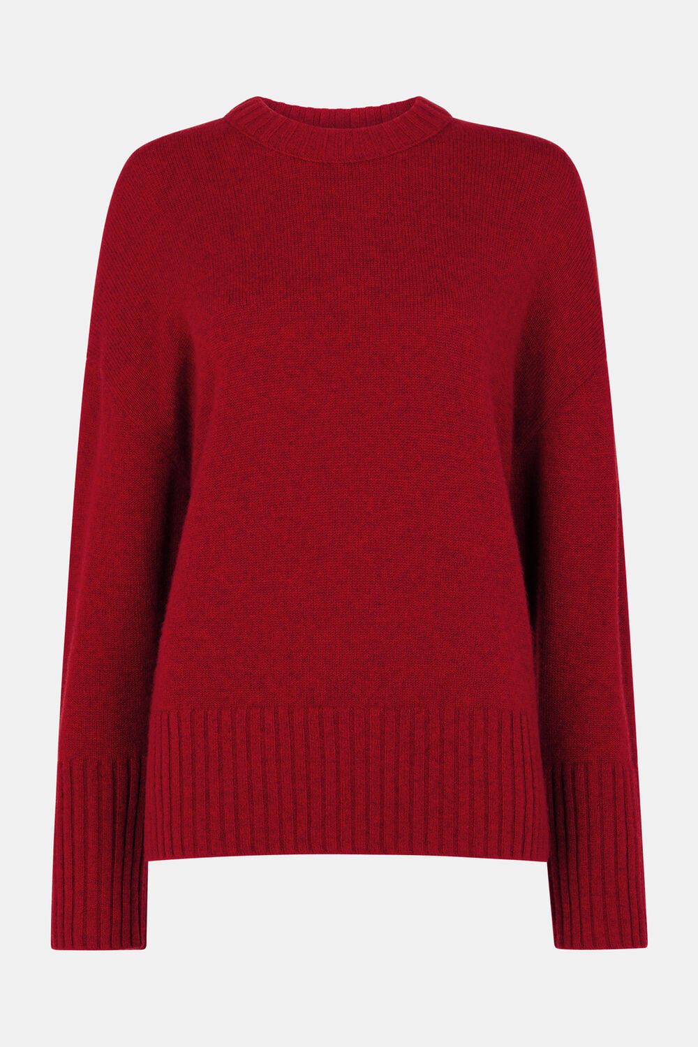 Heavy Cashmere Crew Neck Knit
