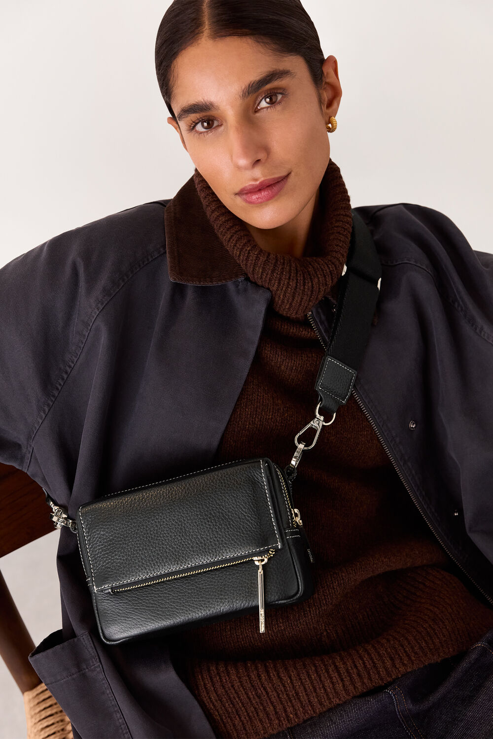 Bibi Stitch Crossbody Bag