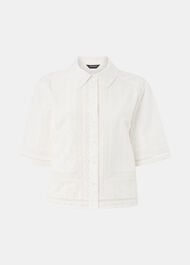 Broderie Cotton Shirt