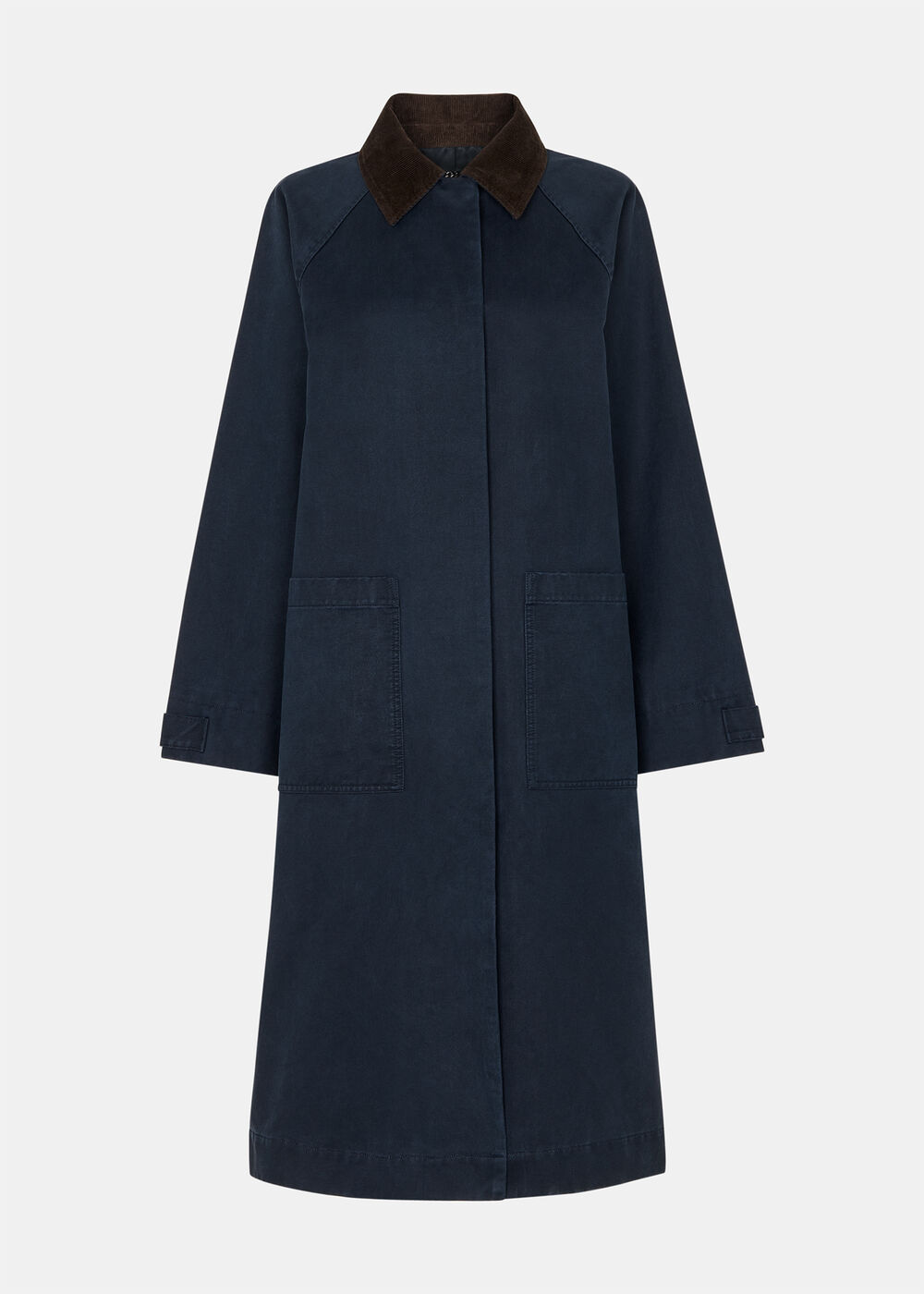 Gabriella Waxed Overcoat