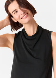 Cowl Neck Detail Top