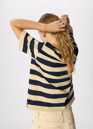 Wide Stripe Tee