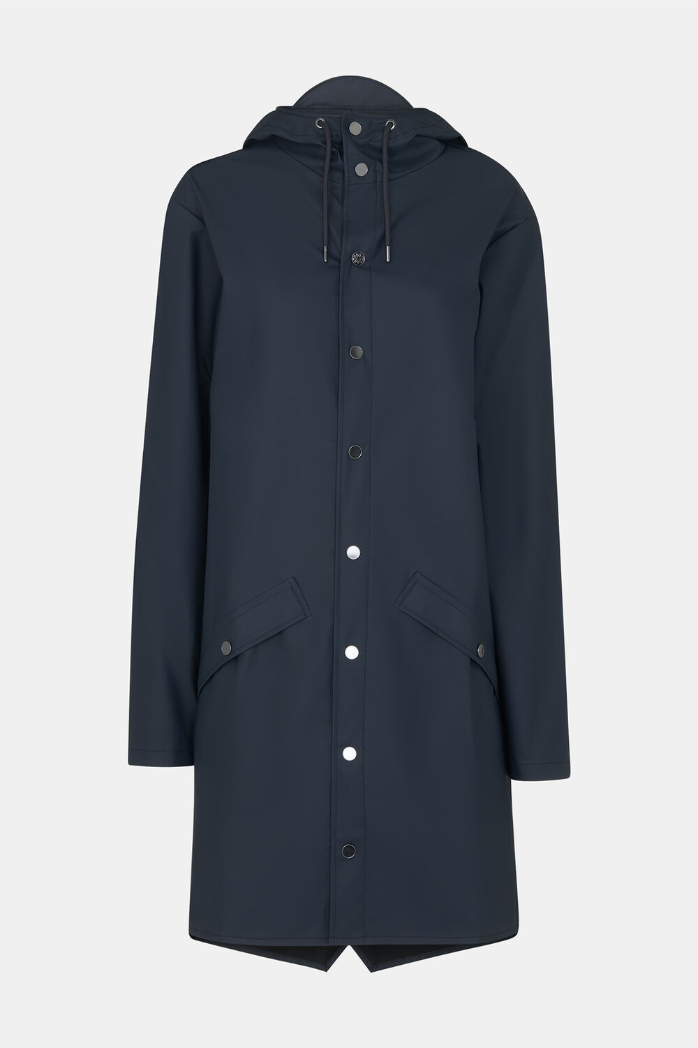 Navy Rains Long Jacket