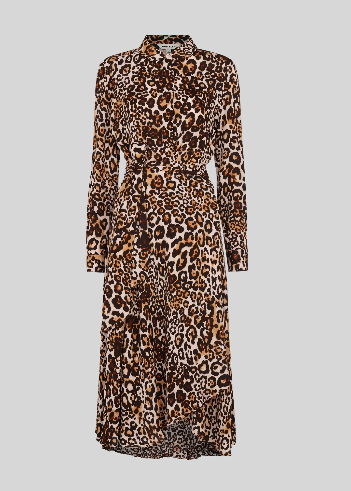 Leopard Print Animal Print Esme Dress WHISTLES Whistles UK