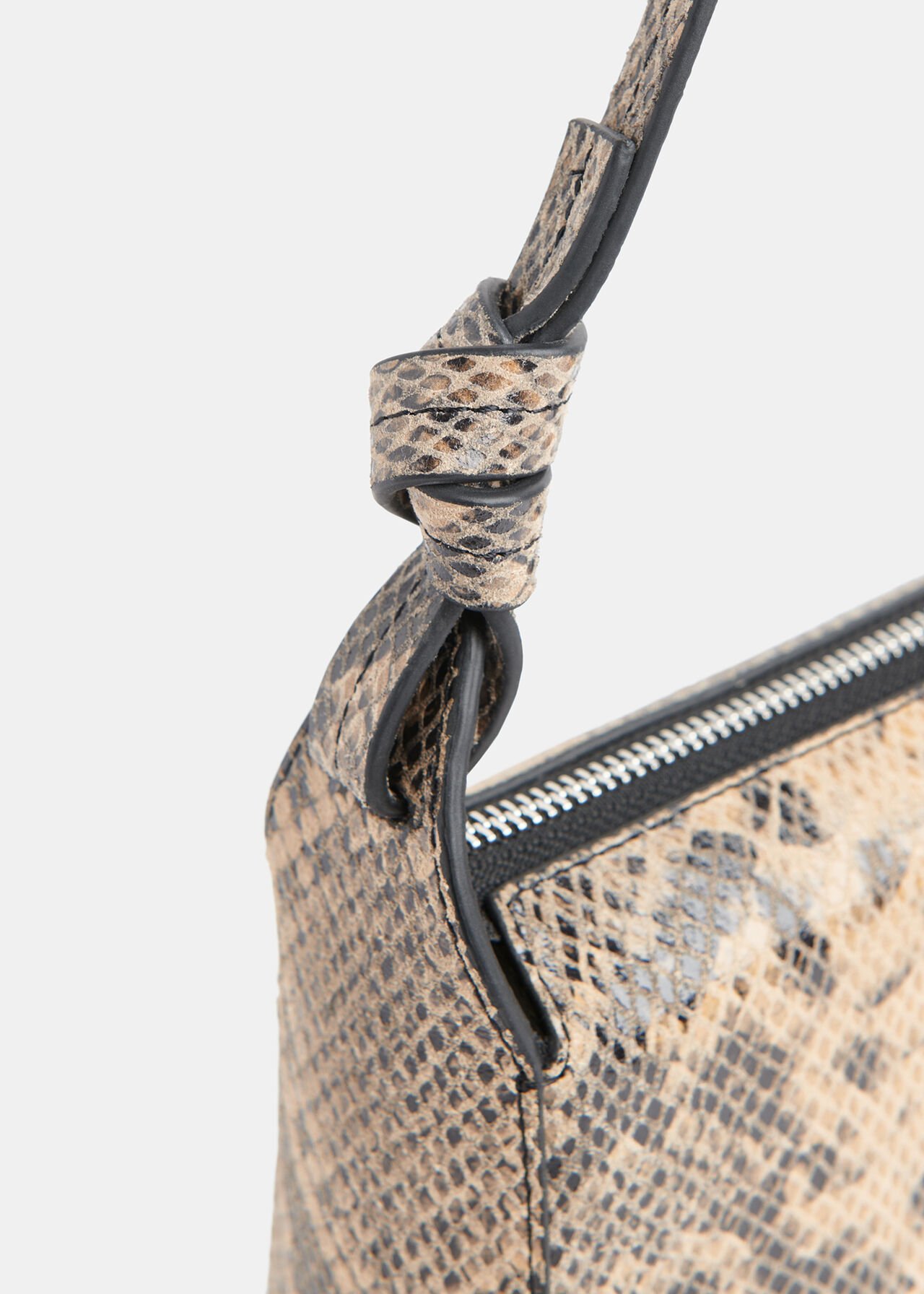 Erica Snake Shoulder Bag