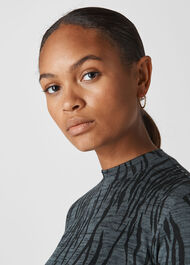 Classic Hoop Earring Gold/Multi