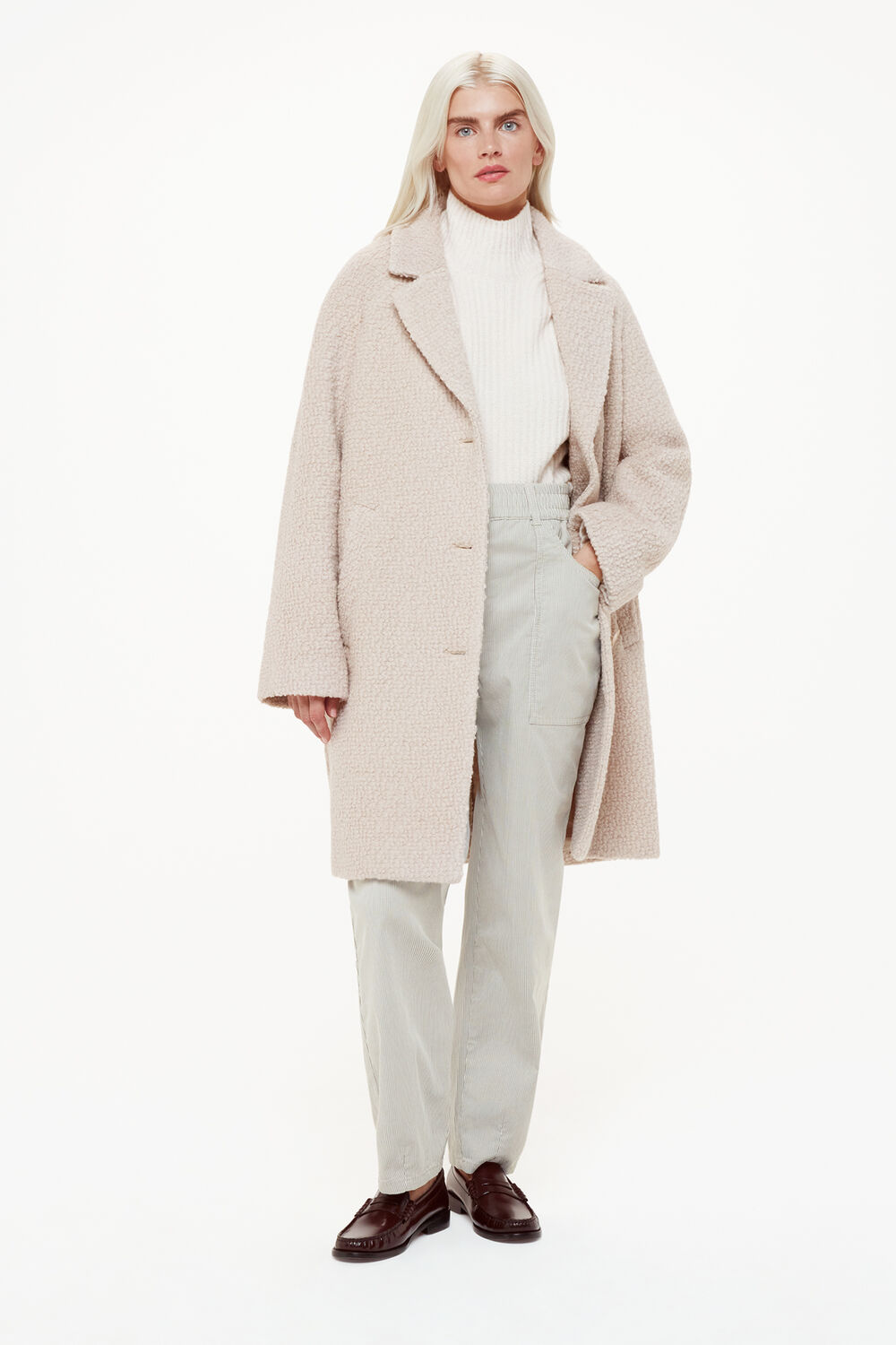 Petite Tessa Stripe Casual Trouser