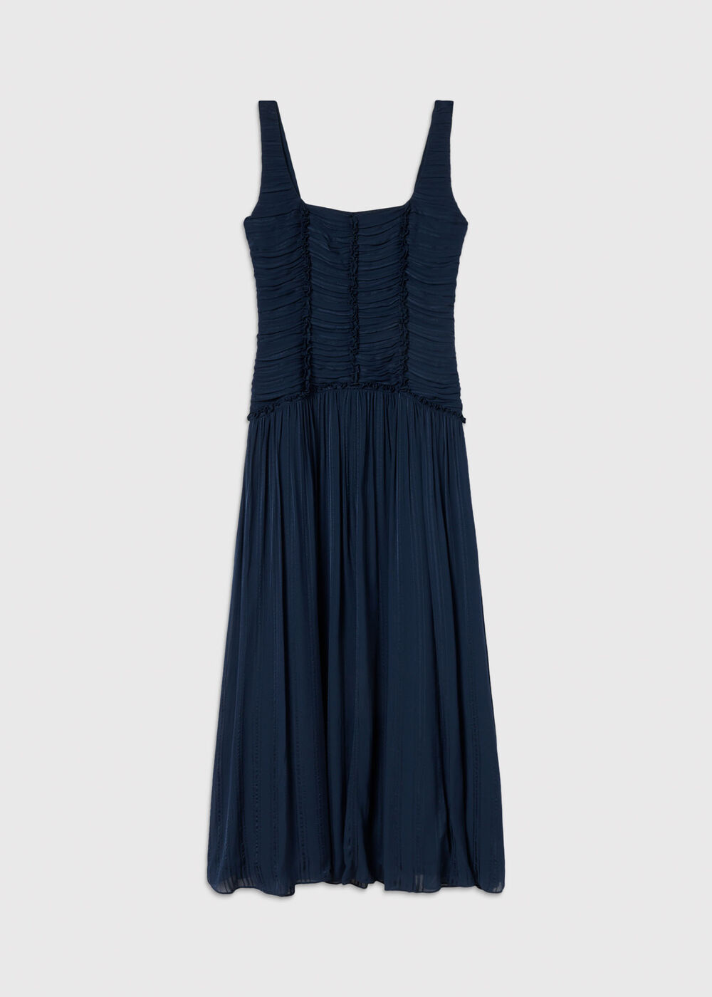 Shirred Bodice Dress