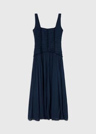 Shirred Bodice Dress