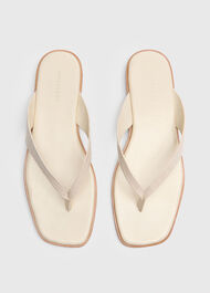 Croc Embossed Flip Flop