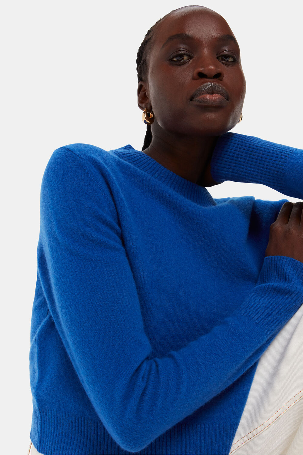 Wool Cropped Sweater