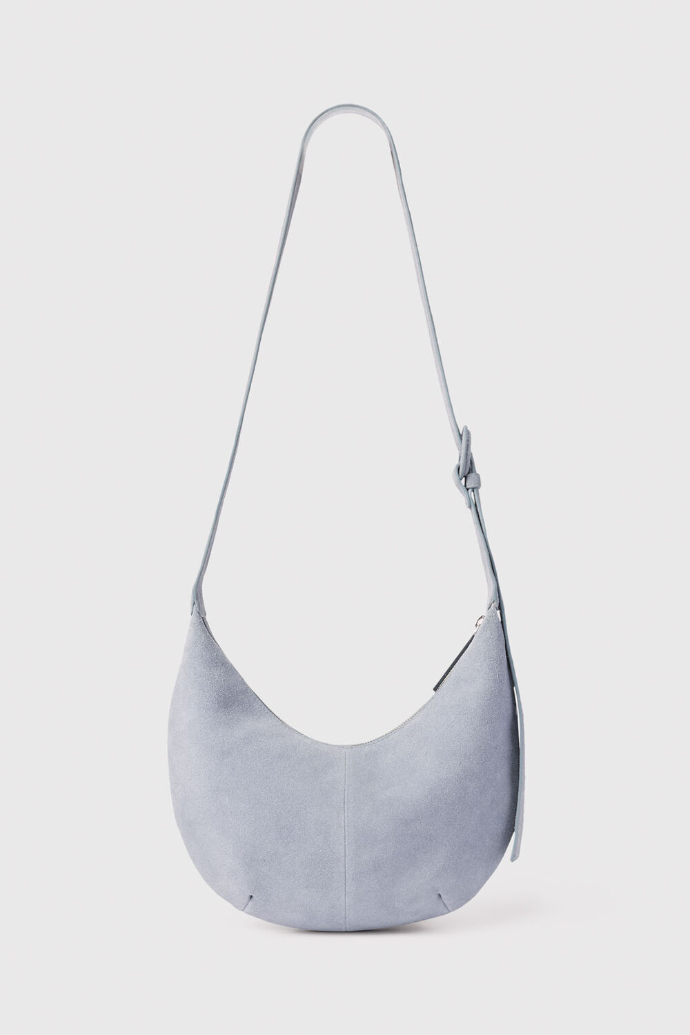 Small Sia Suede Crossbody Bag
