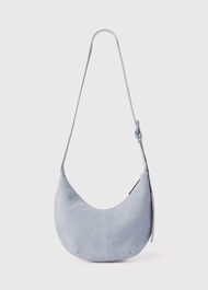 Small Sia Suede Crossbody Bag