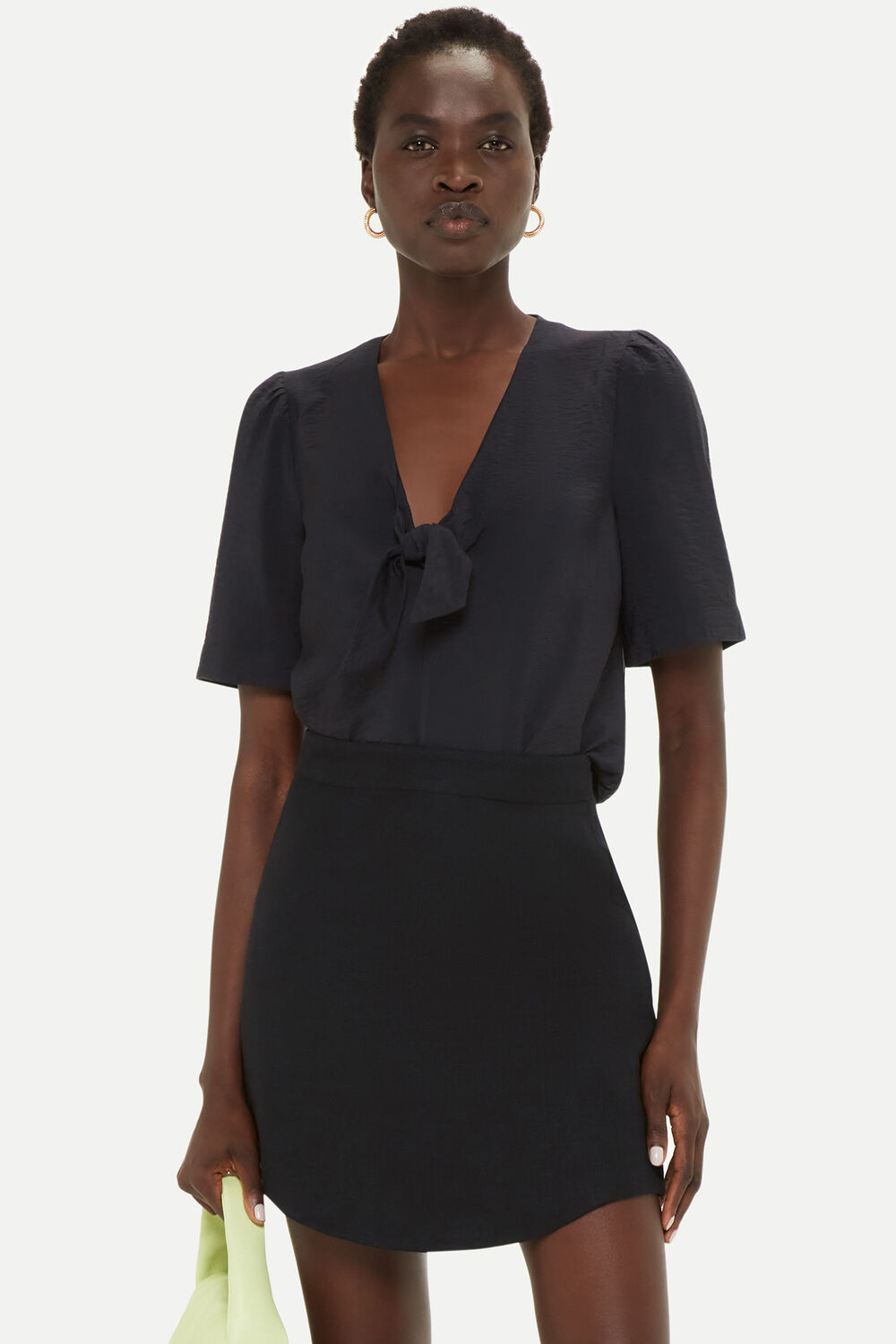 Nicola Bow Front Top